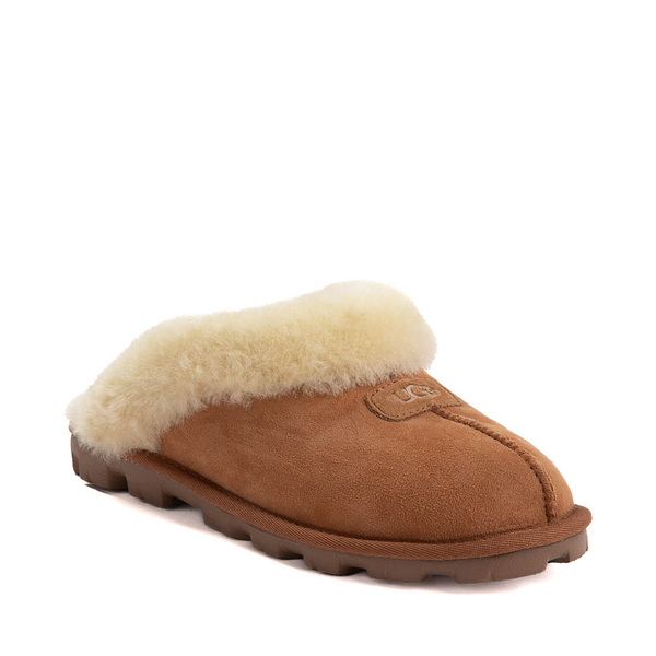 alternate view Womens UGG® Coquette Slipper - ChestnutALT5