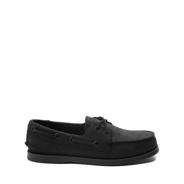 Main view of Sperry Top-Sider Authentic Original Boat Shoe - Little Kid / Big Kid - Black