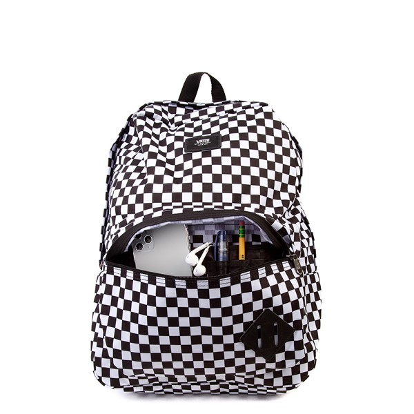 Vans Old Skool Checkerboard Backpack Black / White Journeys
