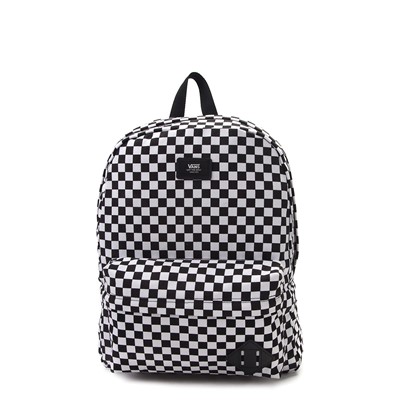 black and white checkered vans bag