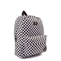 vans chequered backpack