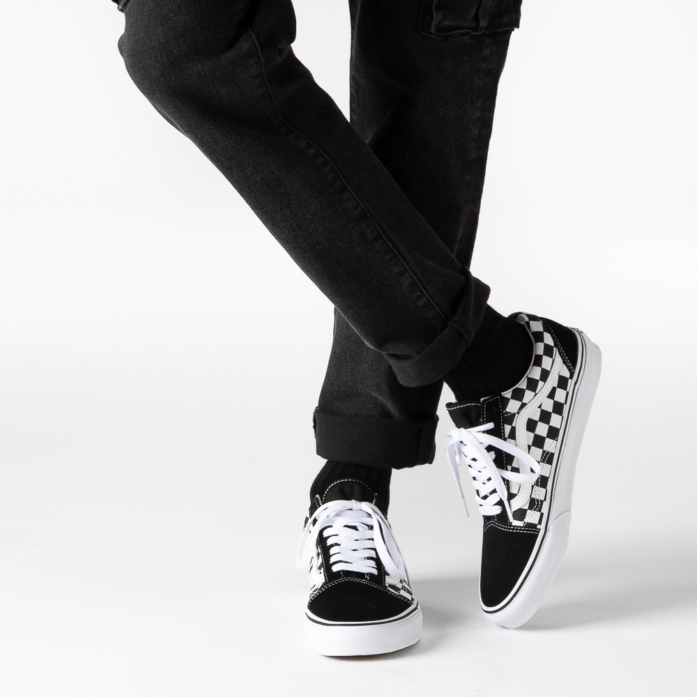 Vans Old Skool Checkerboard Skate Shoe 