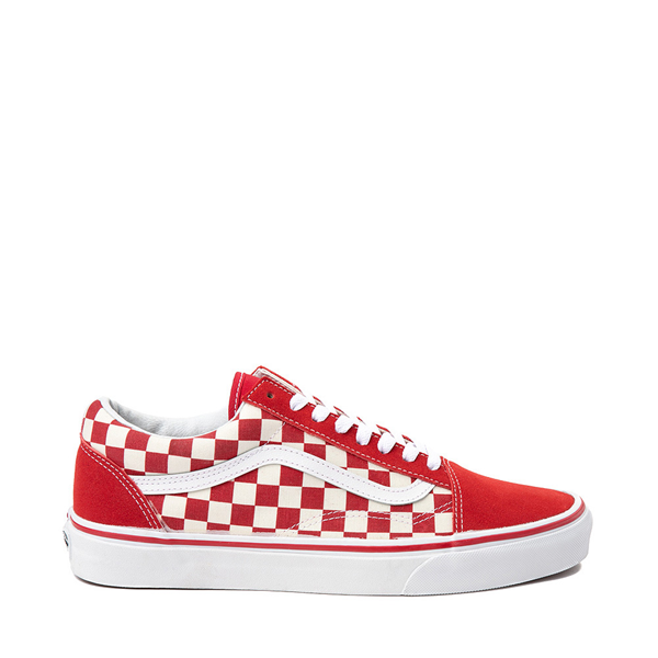 red vans shoes womens
