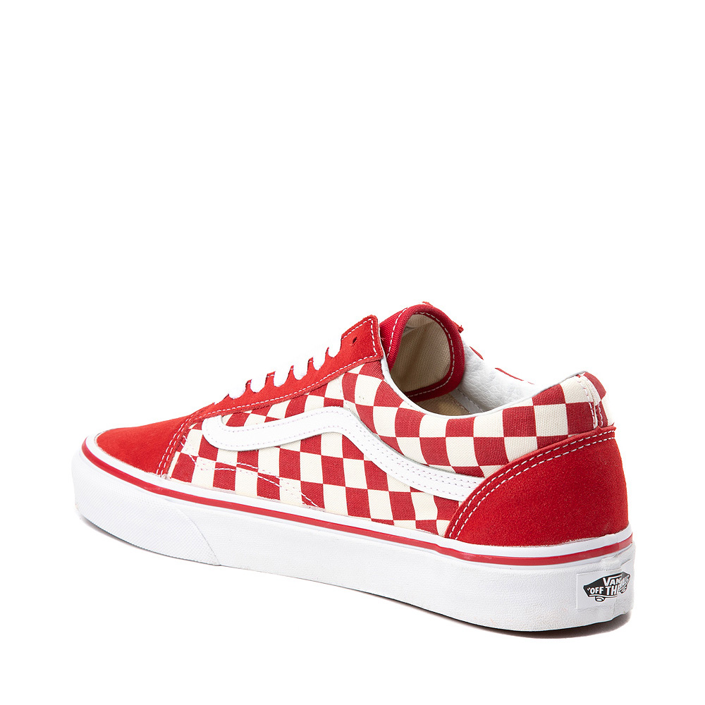 red vans shoes