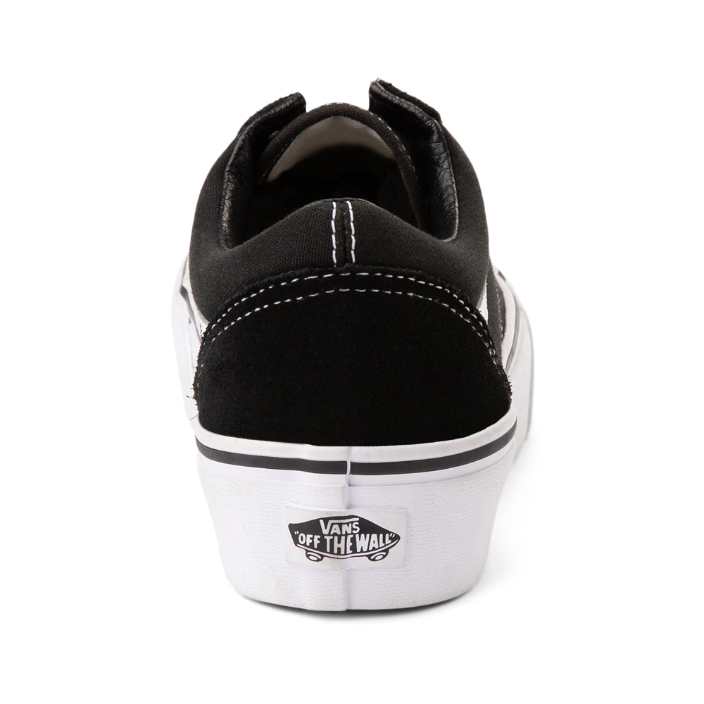 Vans Old Skool Platform Skate Shoe - Black | Journeys