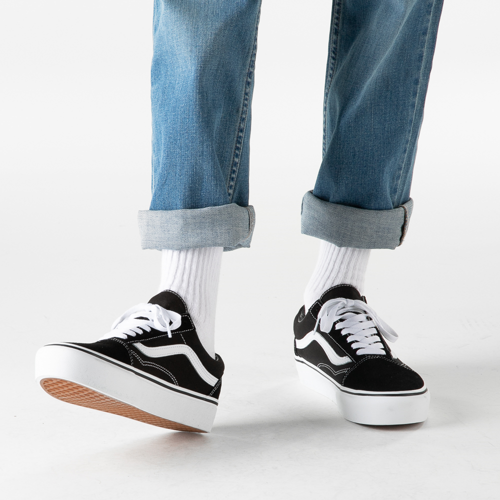 Vans Old Skool Platform Skate Shoe 