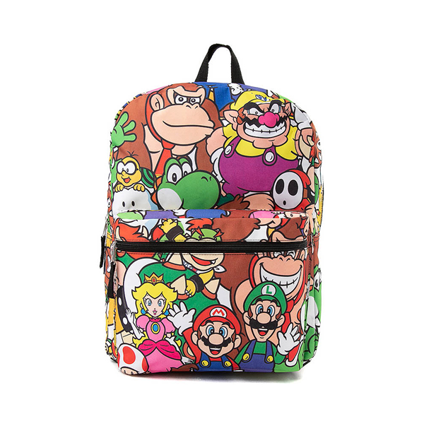 Main view of Super Mario and Friends Backpack - Multicolor