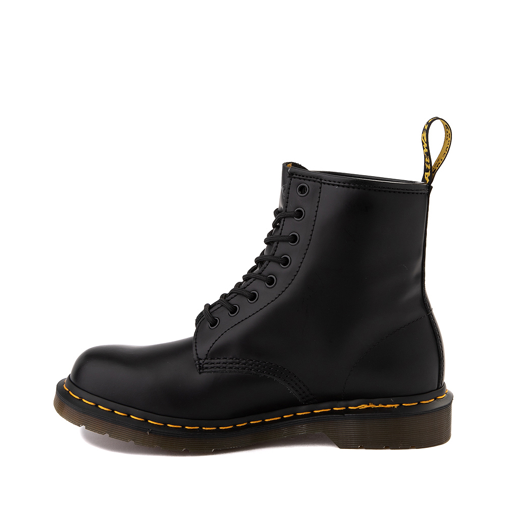 Men's Dr Martens 1460 8 Eye LaceUp Boot Black Smooth R11822006 