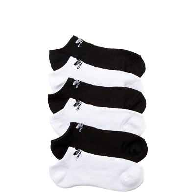 Alternate view of Mens adidas Low Cut Socks 6 Pack - White / Black