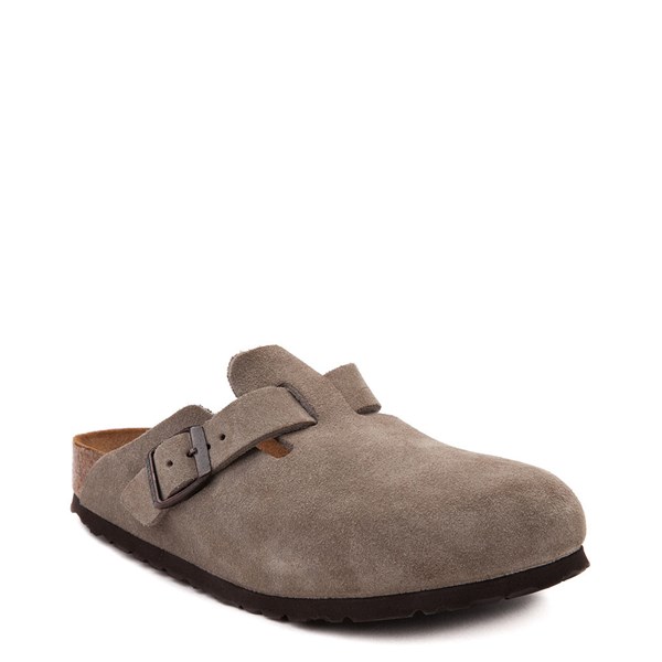 birkenstock bostons taupe womens