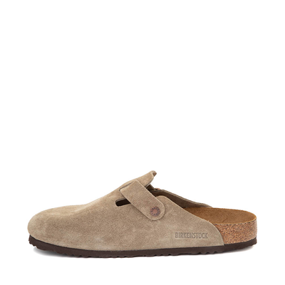 Alternate view of Womens Birkenstock Boston Soft Footbed Clog - Taupe