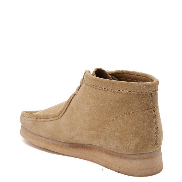 clarks originals men's wallabee boot sand suede