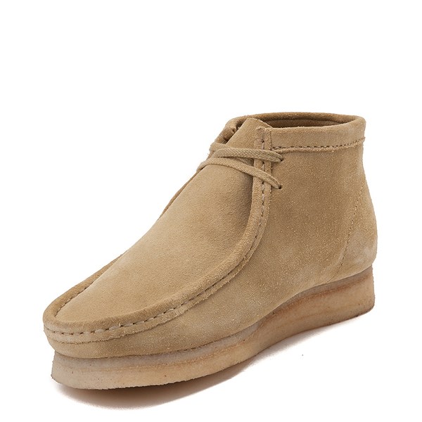 clarks originals men's wallabee boot sand suede