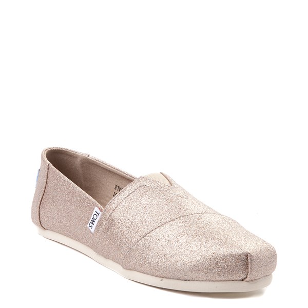Womens TOMS Classic Glimmer Slip On Casual Shoe Journeys
