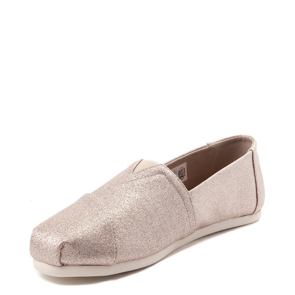 Womens TOMS Classic Glimmer Slip On Casual Shoe | Journeys