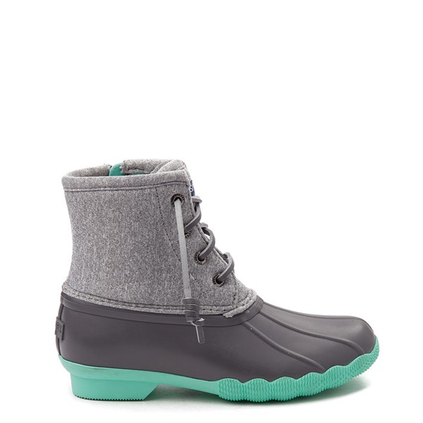 turquoise duck boots