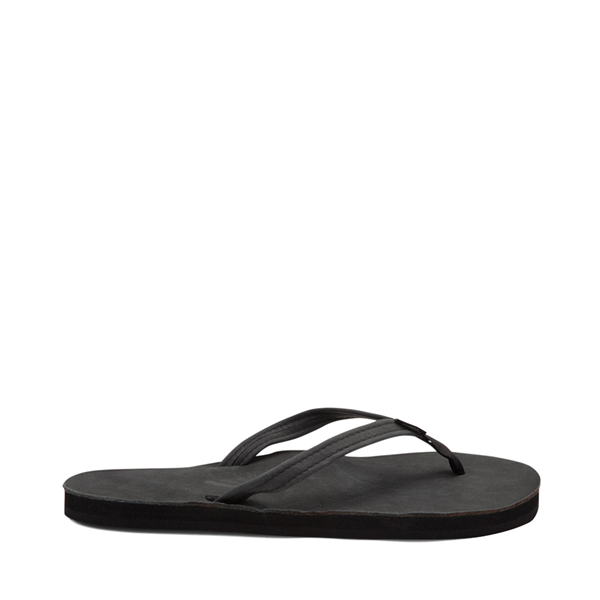 womens rainbow sandals black