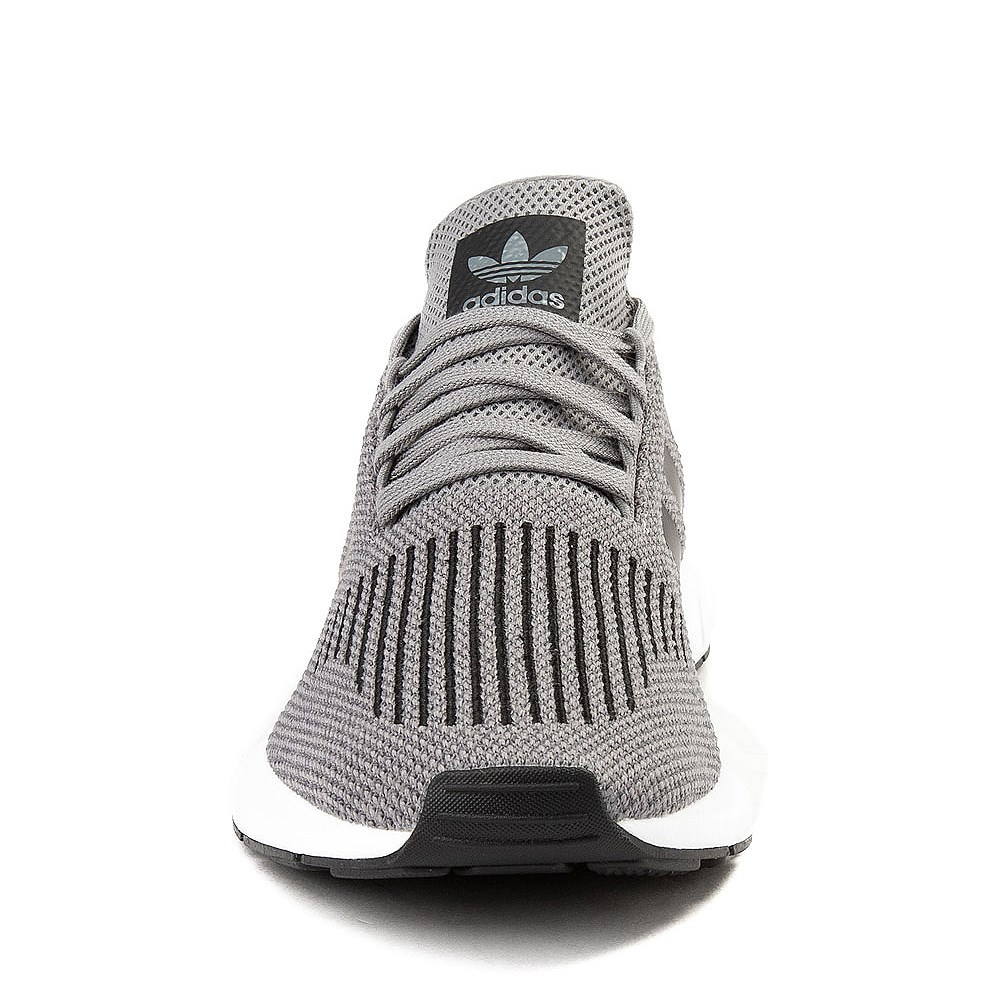 adidas swift run grey & silver shoes