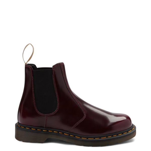 dr martens burgundy chelsea boots