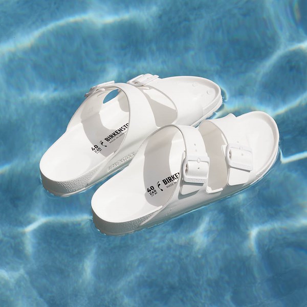 alternate view Womens Birkenstock Arizona EVA Slide Sandal - WhiteHERO