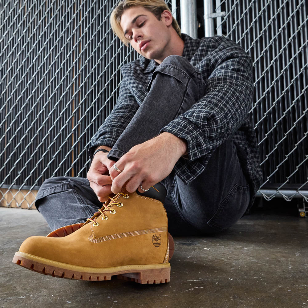 timberland leather boots