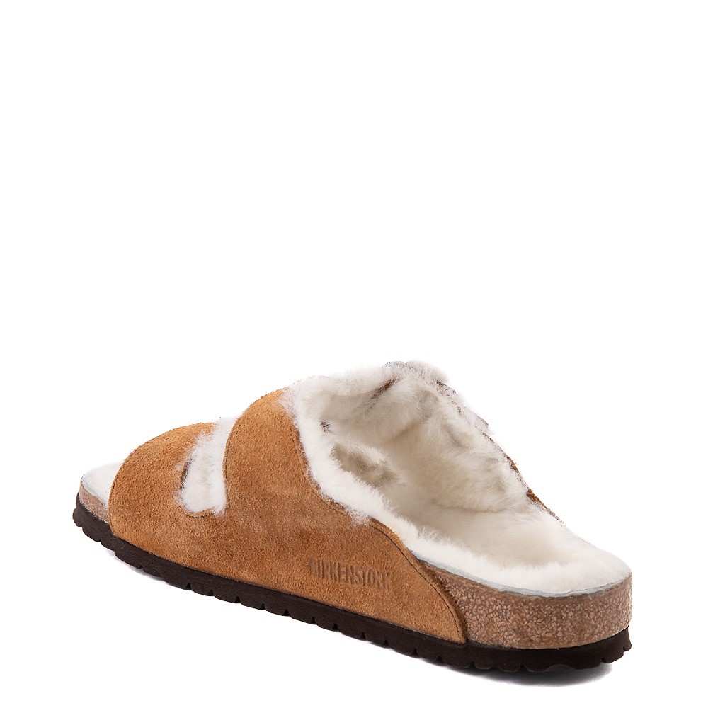 birkenstock arizona shearling sandal