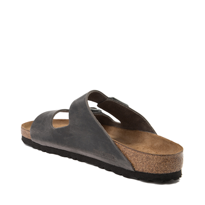 Alternate view of Mens Birkenstock Arizona Soft Footbed Sandal - Iron