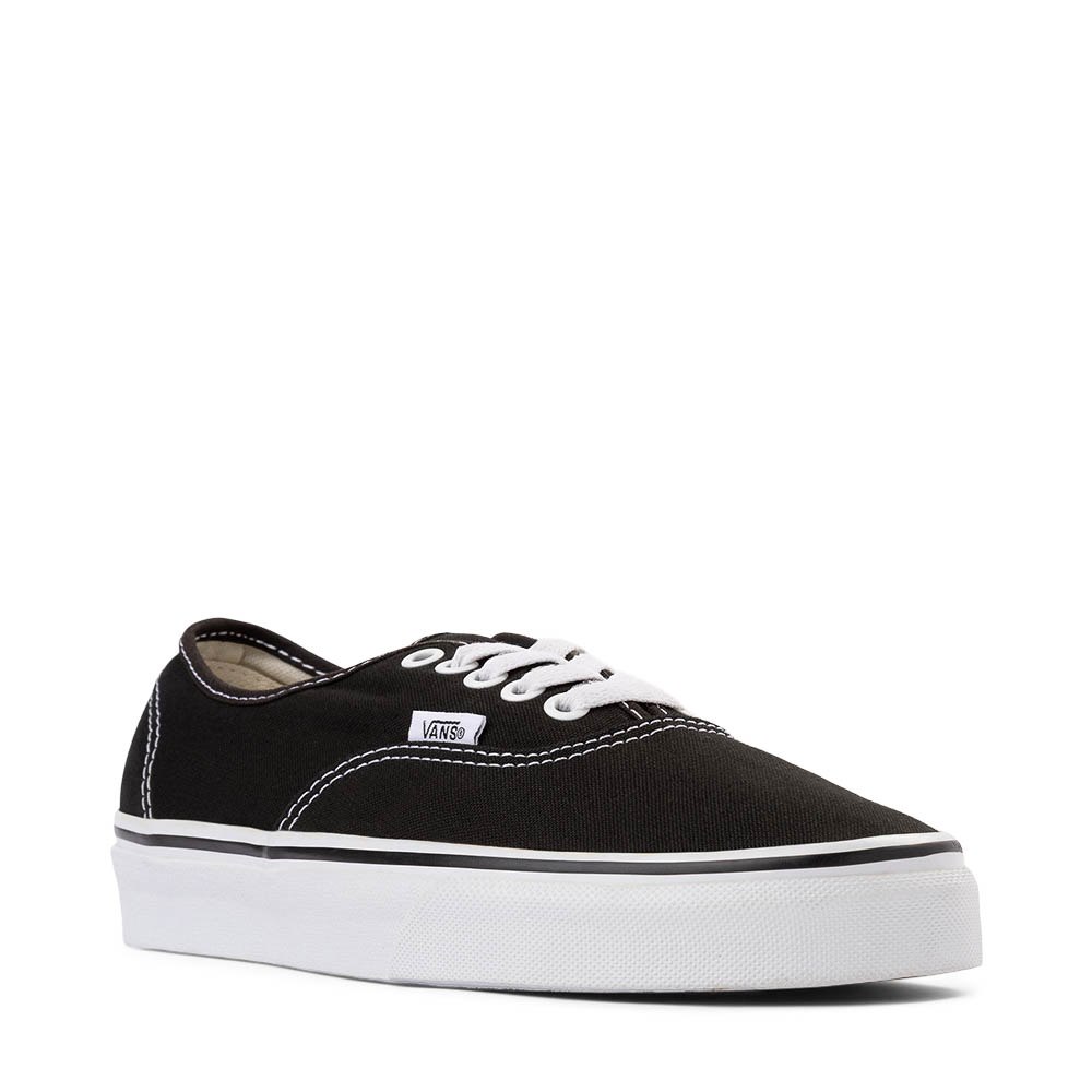 black and white vans very