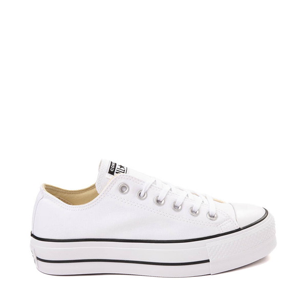 Womens Converse Chuck Taylor All Star Lift Lo Sneaker - White