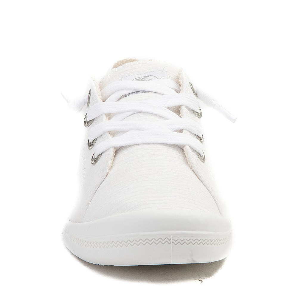 roxy white canvas shoes