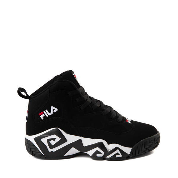 Main view of Mens Fila MB Athletic Shoe - Black / White / Red