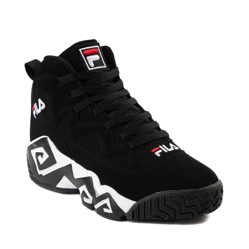 Mens Fila MB Athletic Shoe - Black / White / Red | Journeys