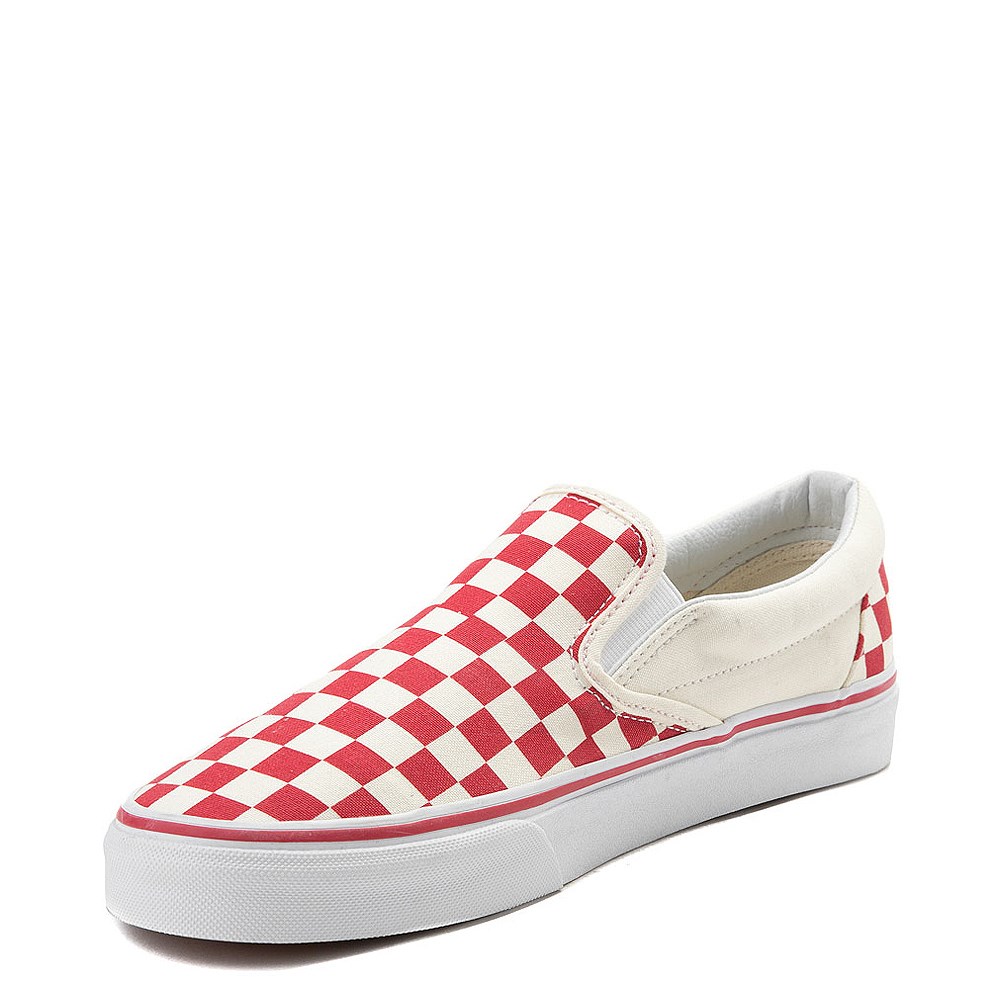 red checkerboard vans size 5