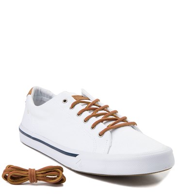 mens white sperry sneakers