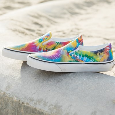 Vans Slip On Tie Dye Skate Shoe - Multi 