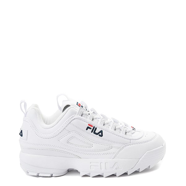 bulky white tennis shoes