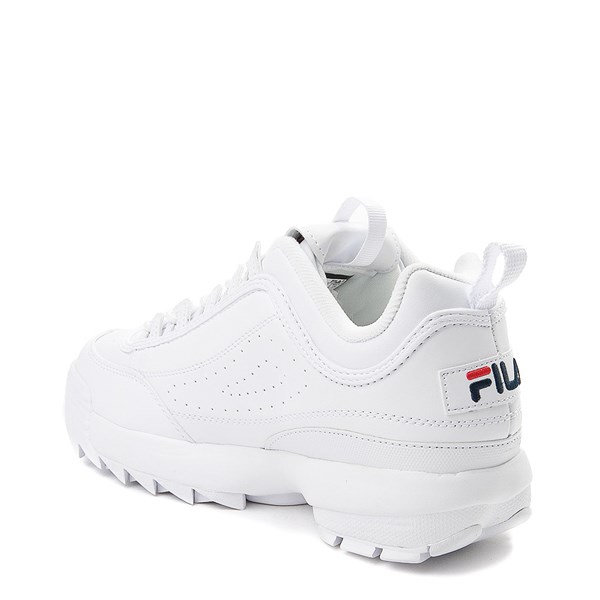 ladies white fila trainers