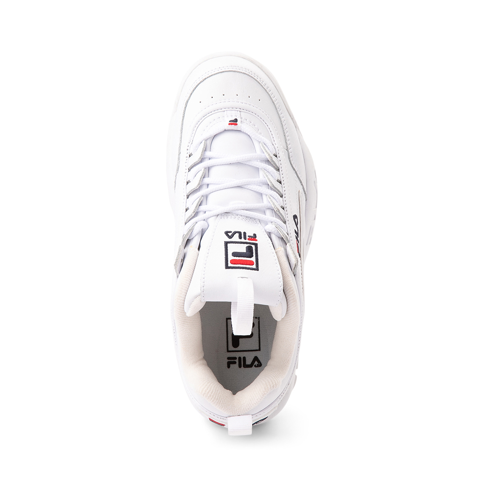 womens white fila tennis shoes