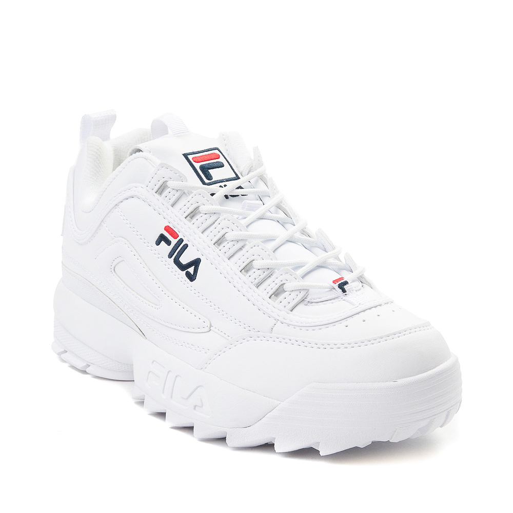 Womens Fila Disruptor 2 Premium Athletic Shoe - White | Journeys Kidz