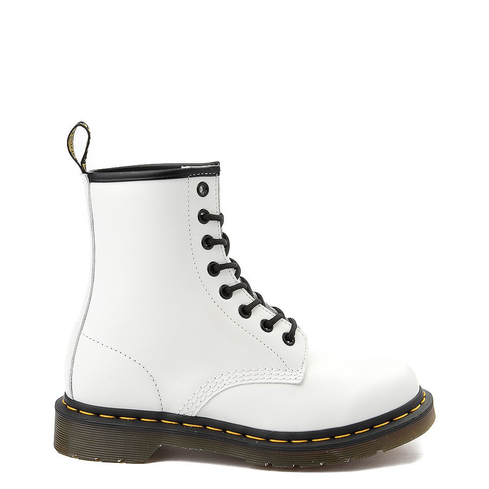 Womens Dr. Martens 1460 8-Eye Boot - White | Journeys