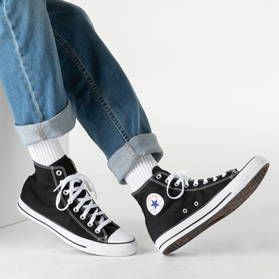 Converse Chuck Taylor All Star Hi Sneaker - Black | Journeys صانعة القهوة الامريكية