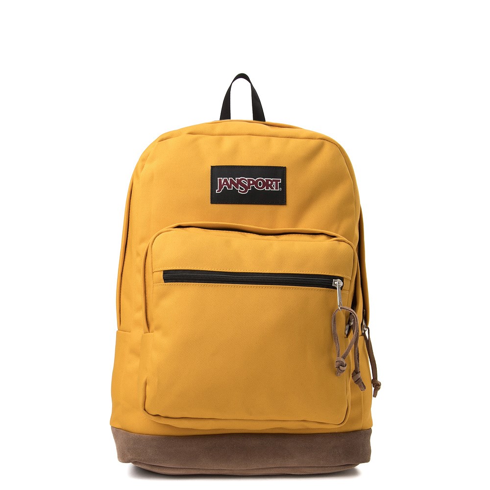 jansport backpack mustard yellow