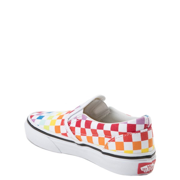 Vans Slip On Rainbow Chex Skate Shoe Little Kid / Big Kid Journeys