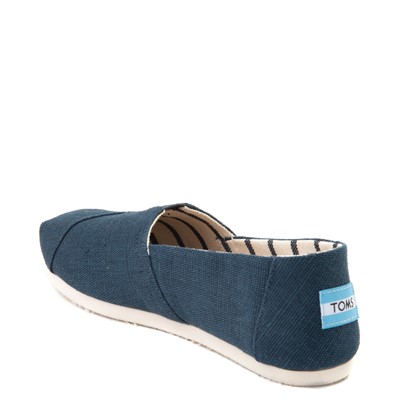 Alternate view of Womens TOMS Classic Slip On Casual Shoe - Blue