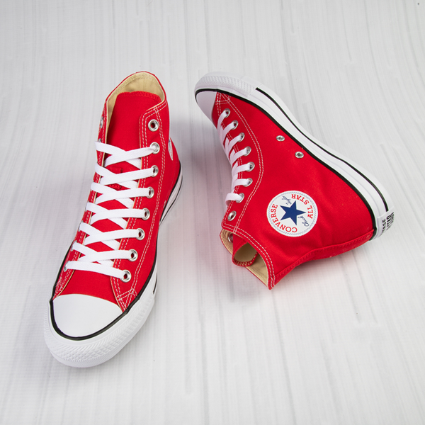 deur Rechtdoor kralen Converse Chuck Taylor All Star Hi Sneaker - Red | Journeys
