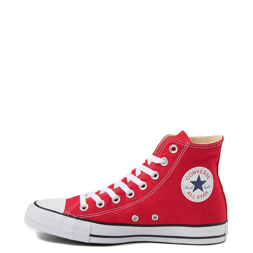Shop - red converse high tops size 5.5 