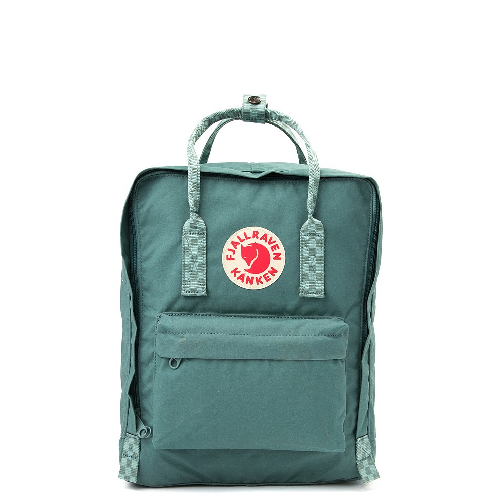 blue fjallraven kanken backpack