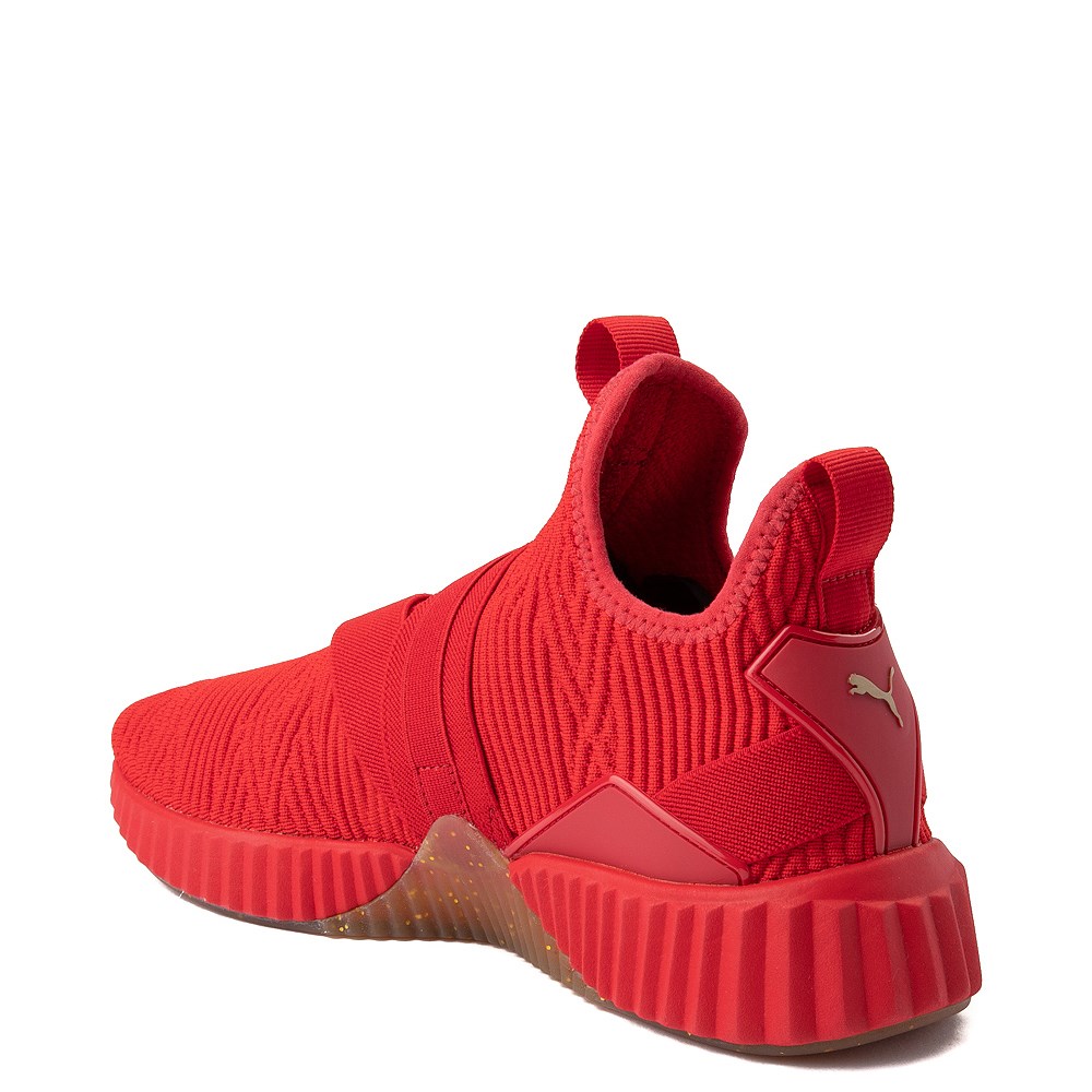 red puma shoes womens