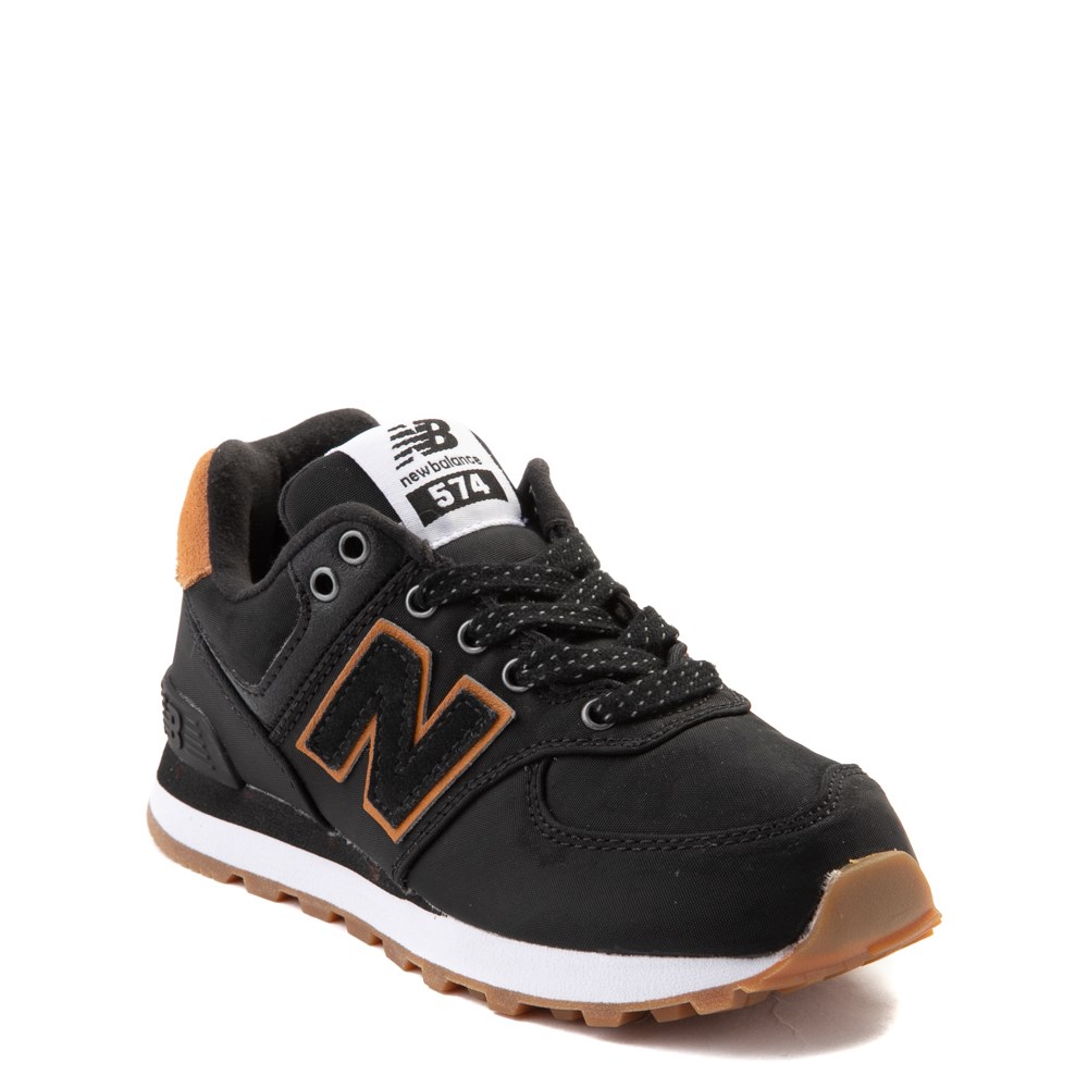 new balance 574 black brown