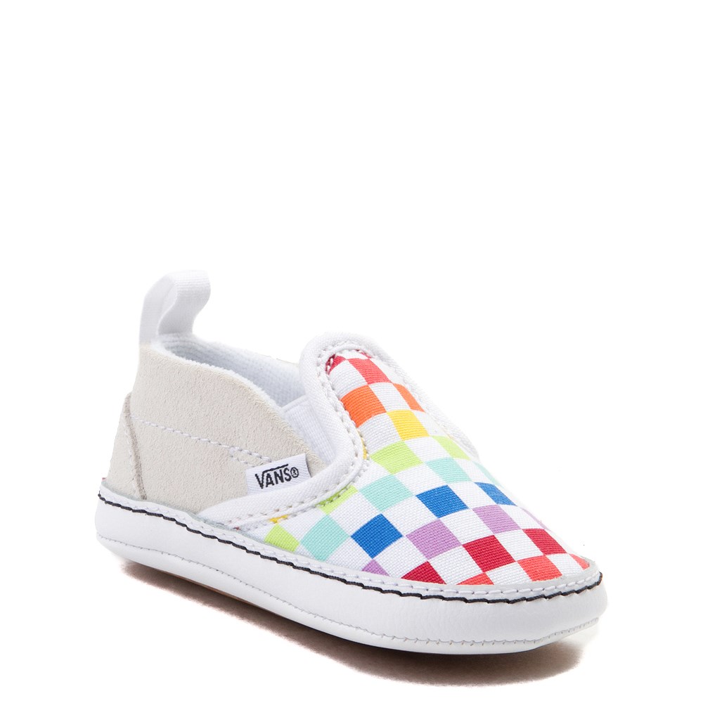 rainbow vans baby shoes 